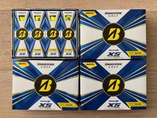 NEW Bridgestone Tour B XS Golf Balls - Yellow 4 Dozen
