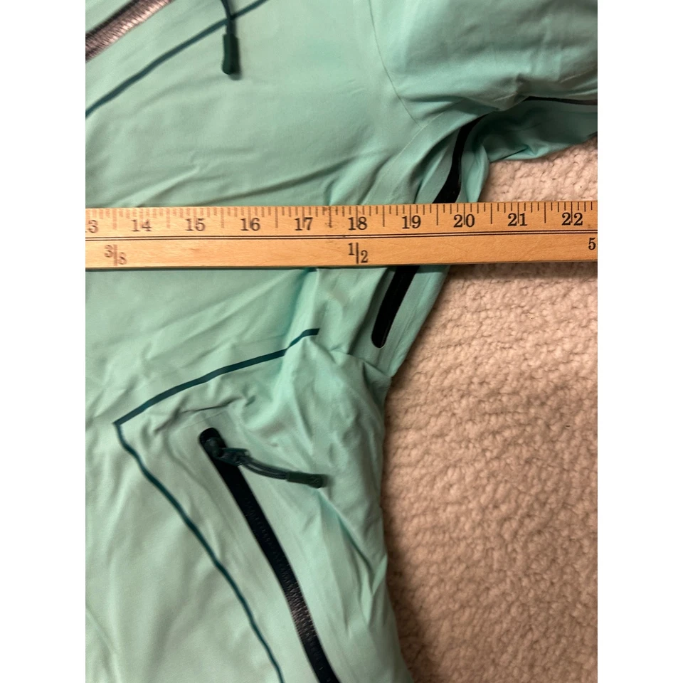 Chaqueta con capucha mediana Stoic para mujer snowboard nieve esquí Foto 4 de 4