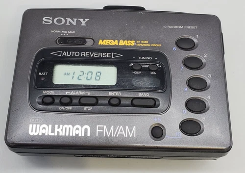 SONY Walkman WM-FX42 AM/FM Cassette Player - Tested Working