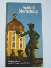 Zamek Moritzburg broszura z 1982 roku NRD