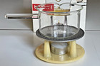 Bodum Butter Cup K1081-343 Glass Metal Plastic 5" Warmer Made in Portugal RARE!!