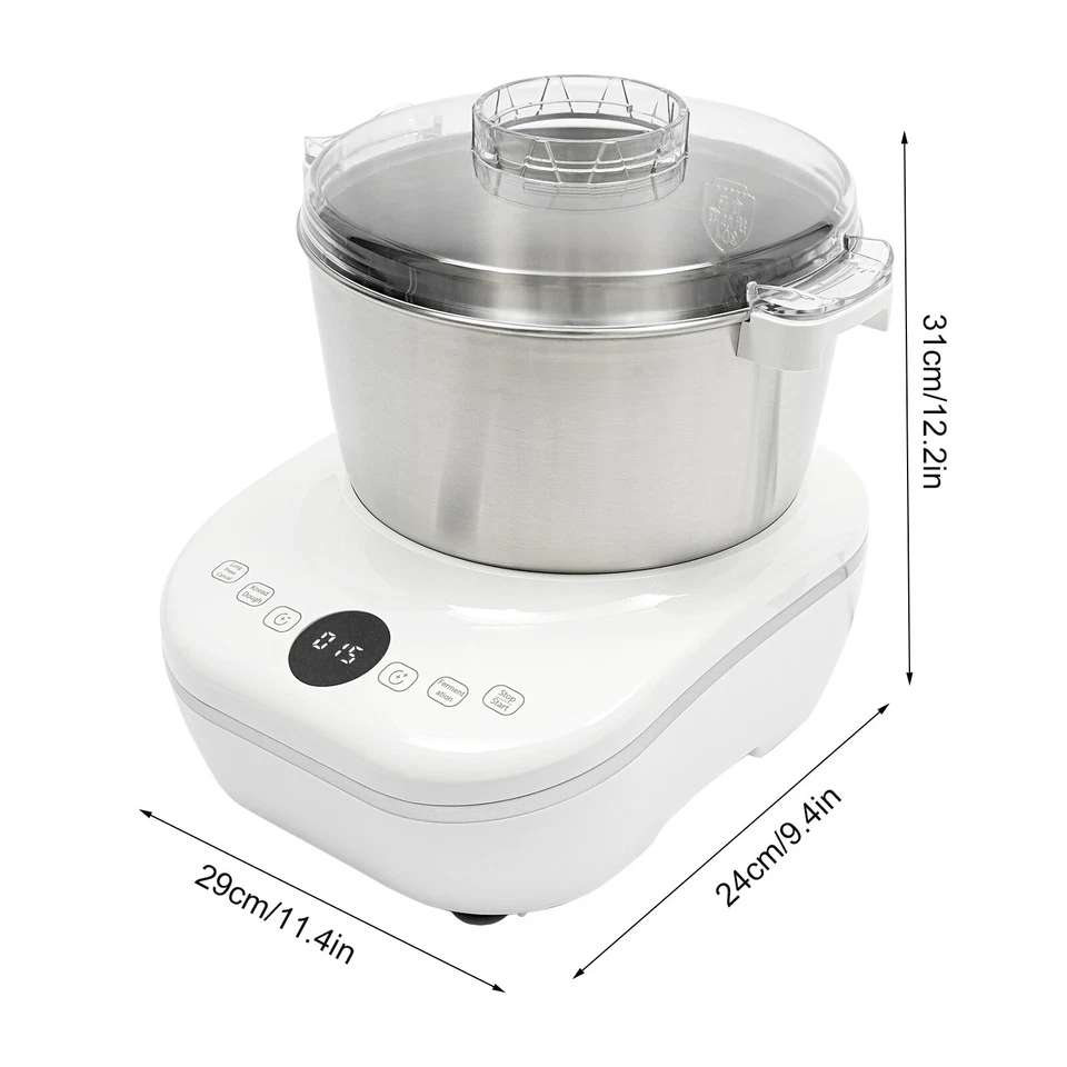 Pizza Bread Flour Kneading Machine Electric Dough Maker Dough Mixer Machine - Image 3 of 4