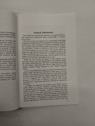 Analizador de encendido Bendix interpretación de forma de onda R-3350 manual de baja tensión - Imagen 7 de 23