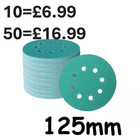 125mm Wet And Dry Sanding Discs 5 inch  Film Pads 40- 3000 sandpaper 5000 SOLD