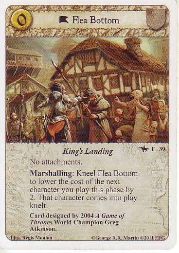 Flea Bottom AGoT LCG Game of Thrones The Grand Melee 39