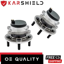 2x 512497 Rear Left Right Wheel Bearing & Hub Assembly for 2014-2019 Ford Fusion