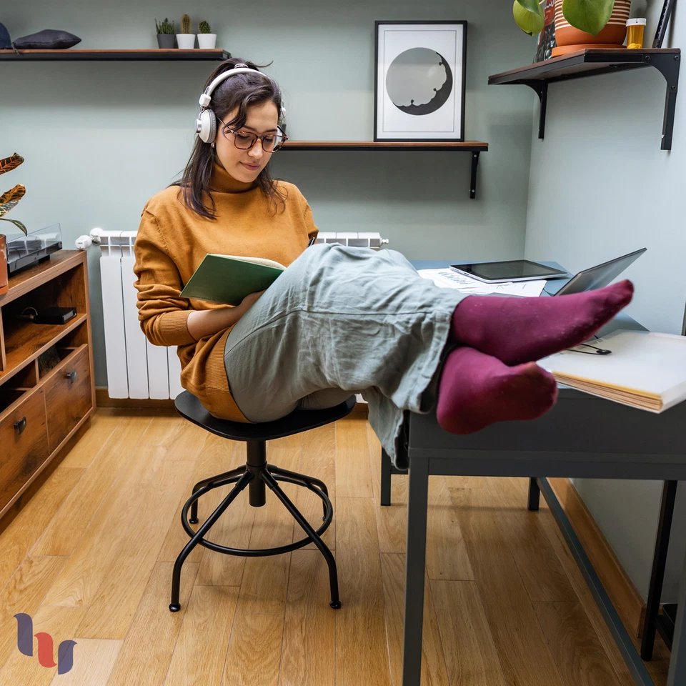 Calcetines de vestir de bambú para mujer, trausers, informales, suaves, 6-9 9-12 Foto 4 de 4