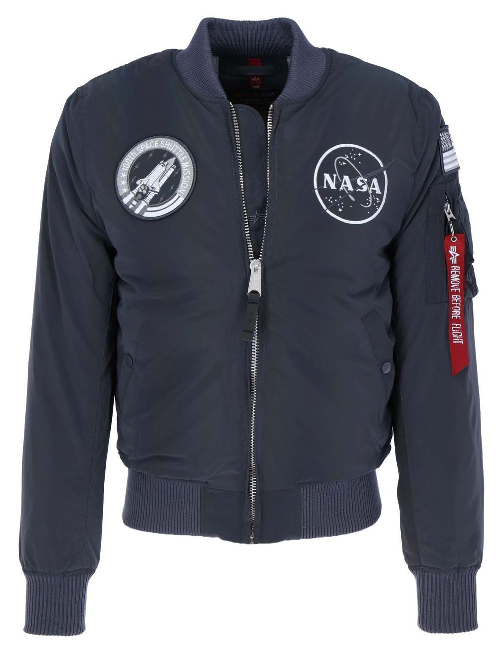 ALPHA INDUSTRIES MA-1 NASA RAINBOW REFLECTIVE Herren Jacke | eBay.de