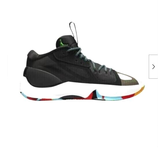 Jordan Men\'s Zoom Separate Basketball Shoes Black Laser Green Strike Sizes NIB Jordan Men main image 3