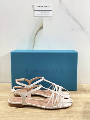 A. Bocca Sandale Frauen AB2293 aus Leder Kiesel Luxury Frau Sandale 37