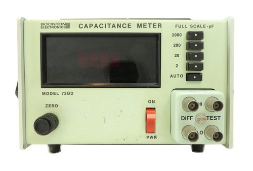 Repuesto excedente Boonton Electronics 72BD 2-2000pF 1 MHz 72-4B - Imagen 2 de 10