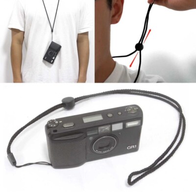 Long Neck Strap for Ricoh GR Contax T3 Olympus Mju Minolta TC1 Big Mini NEW 1pc
