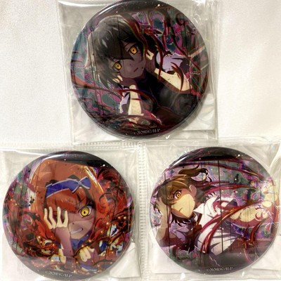 Higurashi When They Cry Bagde Nao Miyuki Set Lot of 3