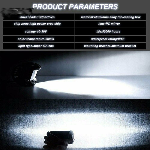4/5/7/9inch LED Driving Work Light Combo Beam Offroad Fog Lamp SUV Truck 4WD UTV - Picture 24 of 152