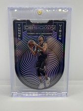 2021-22 Obsidian Giannis Antetokounmpo Purple Die Cut Tunnel Vision Card /75 SP