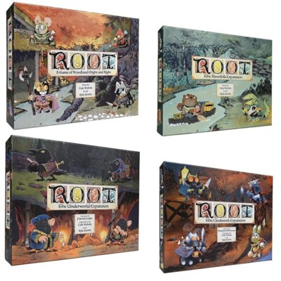 Leder Games - Root: A Game of Woodland Might & Right & Riverfolk Expansion