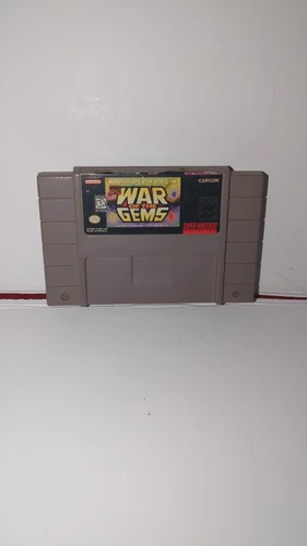 Marvel Super Heroes in War of The Gems - Super Nintendo SNES Authentic Untested