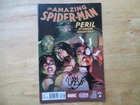 2015 AMAZING SPIDER-MAN #016 PERIL AT PARKER INDUSTRIES SIGNED BY DAN SLOTT, COA