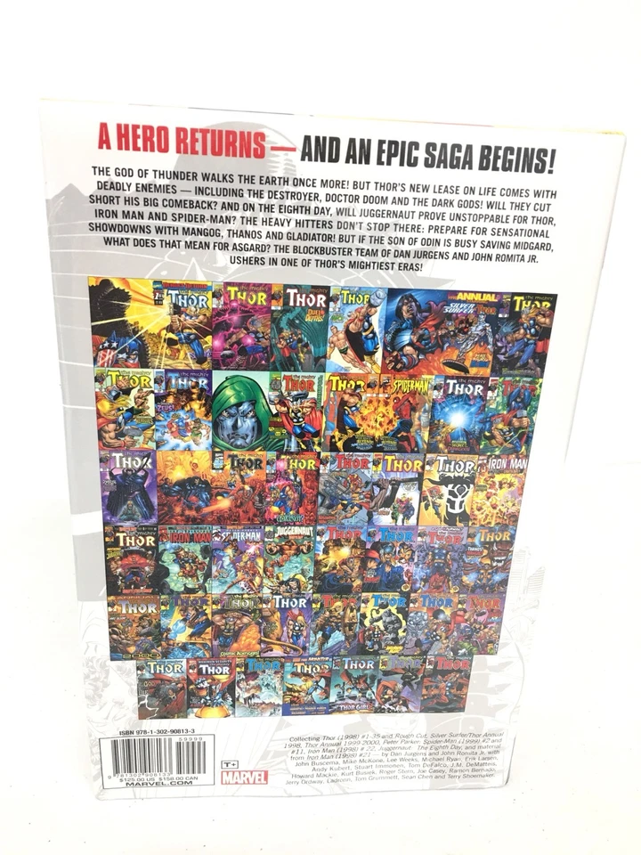 The Mighty THOR Heroes Return Omnibus Collects #1-35 Marvel HC Sealed $125 - Image 2 of 2