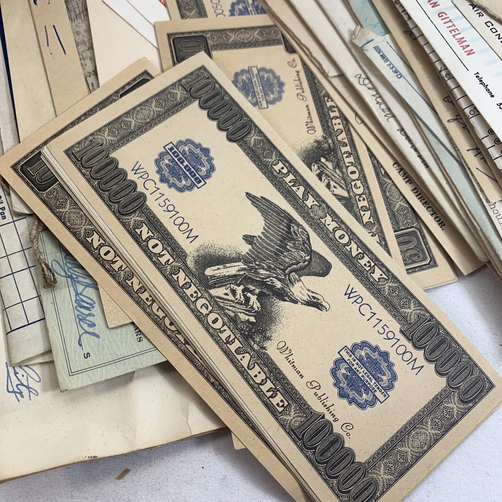 Vintage Ephemera Paper Lot eBay