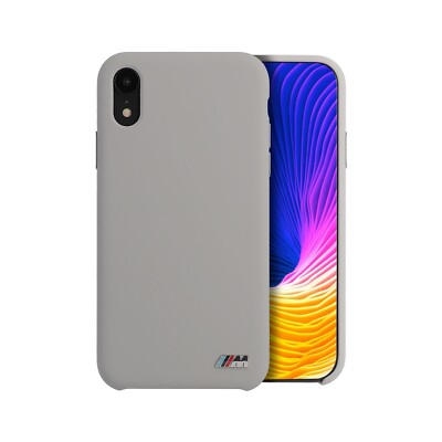 Original BMW M Sport Streifen flüssig robust Silikon Schlaghülle Apple iPhone XS Max