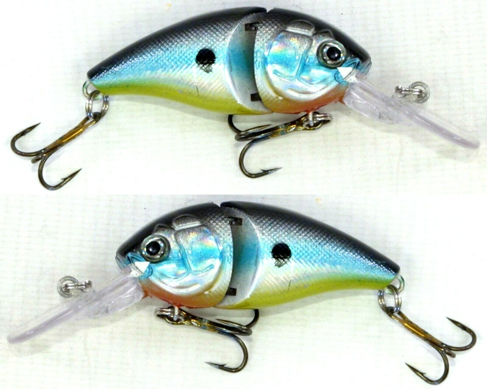 2 Plug Lures Crankbaits Jointed Fat 8cm Fladen 14g Floating Rattler Boxed eBay