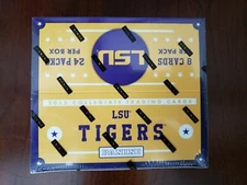 LSU TIGERS 2015 PANINI HOBBY 24 PACK (W/ 2 JERSEY / AUTO PER) SEALED BOX