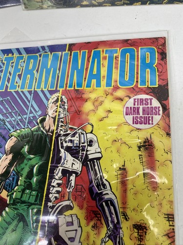 THE TERMINATOR Comic Lot (of six) 1989 (NOW Comic), 1990-1991 (DARK HORSE) - Picture 5 of 8