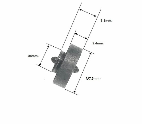 Pivot For Mitutoyo Dial Test Indicator 21CAA022A Bearing M1.6 Thread Pivot - 第 5/6 張圖片