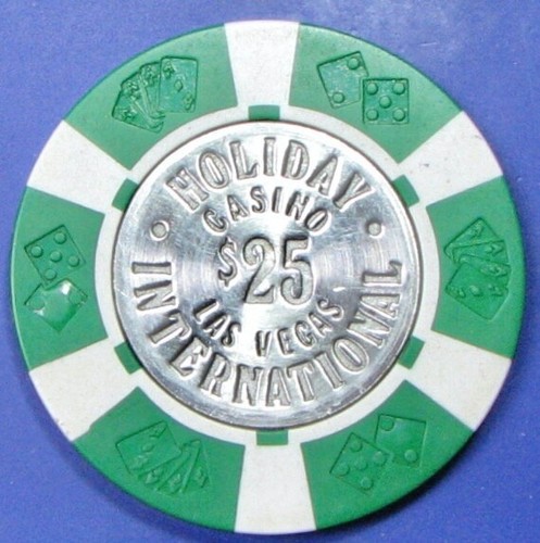 $25 Casino Chip. Holiday International, Las Vegas, NV. Z42.