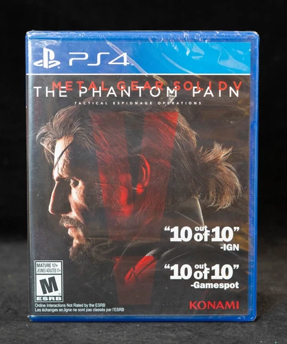 Metal Gear Solid V: The Phantom Pain Sony PlayStation 4 PS4 BRAND NEW Sealed