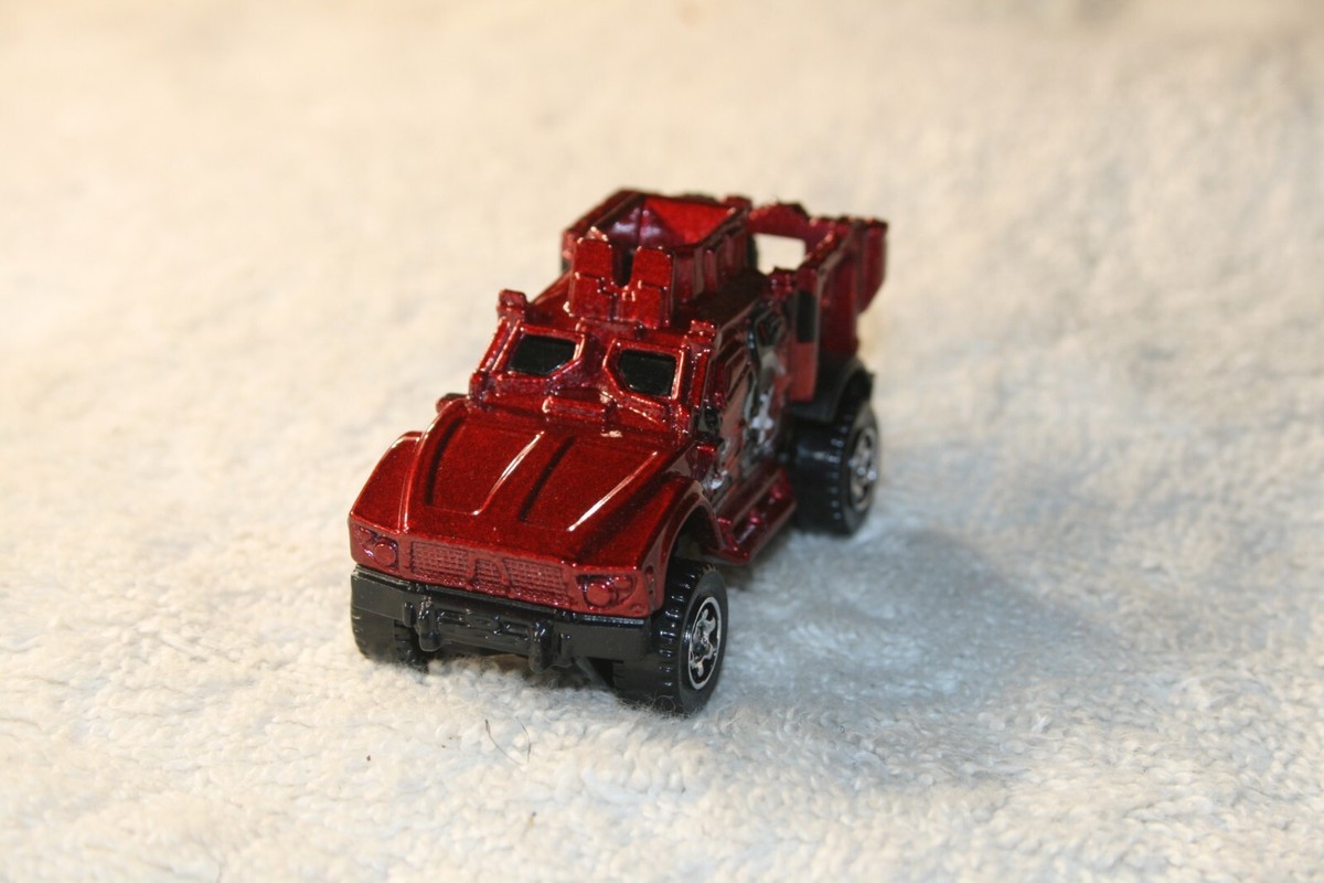 MATCHBOX 💥 2012 BURGUNDY OSHKOSH M-ATV MILITARY TRUCK / VEHICLE