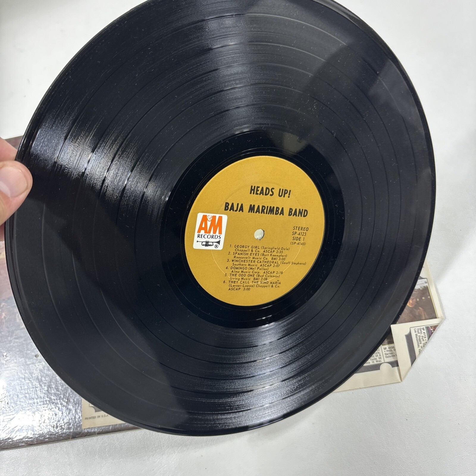 Heads Up Baja Marimba Band (Vinyl Record 33 1/3, SP 4123) eBay