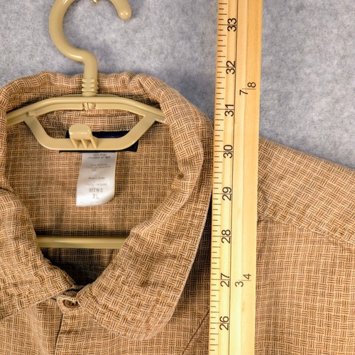 Patagonia 100% Hemp Button Up Short Sleeve Casual Shirt Mens XL - Bild 8 von 8