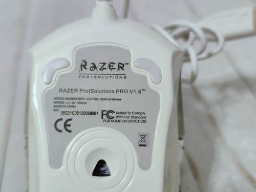 Razer Pro Solutions PRO V1.6 Optical Mouse Wired RP01 Rare HTF Tested READ - Picture 23 of 24