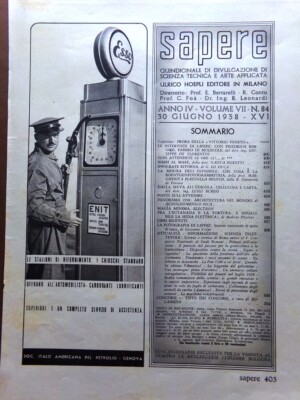 Advertising 1938 Esso Pirelli White Star Safety Supply Stations