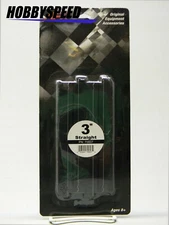 AFX HO SLOTCAR 3" STRAIGHT TRACK 2 PACK slot car 1:64 to 1:87 scale AFX70607