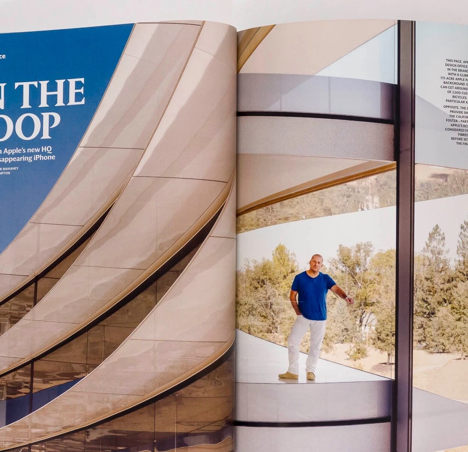 JONY IVE APPLE PARK DESIGN MIAMI Ltd Edition Wallpaper magazine December 2017 UK - Image 4 of 4