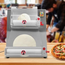4-16" Commercial,Electric Pizza Dough Roller Sheeter Pastry Press Making Machine