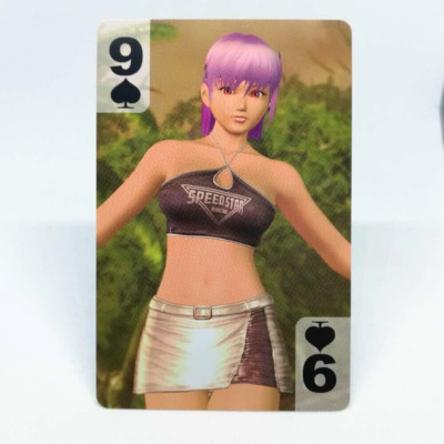 9 Ayane Spade DEAD OR ALIVE Extreme 2 Spielkarten KOEI TECMO JAPAN SPIEL