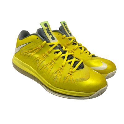 Nike Men's LeBron 10 Low Basketball Sneakers 579765-700 'Sonic Yellow' Size 13M | eBay