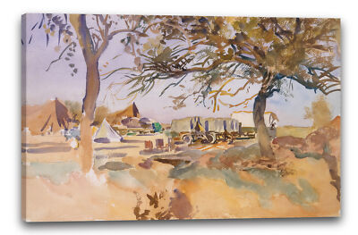 Kunstdruck John Singer Sargent - Militärlager