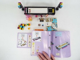 LEGO Friends Pop Star Tour Bus Set 41106 with Box & Instructions
