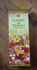 Hem GARDEN OF FLOWERS incense Sticks 2x20 India Handmade Free Shipping ...