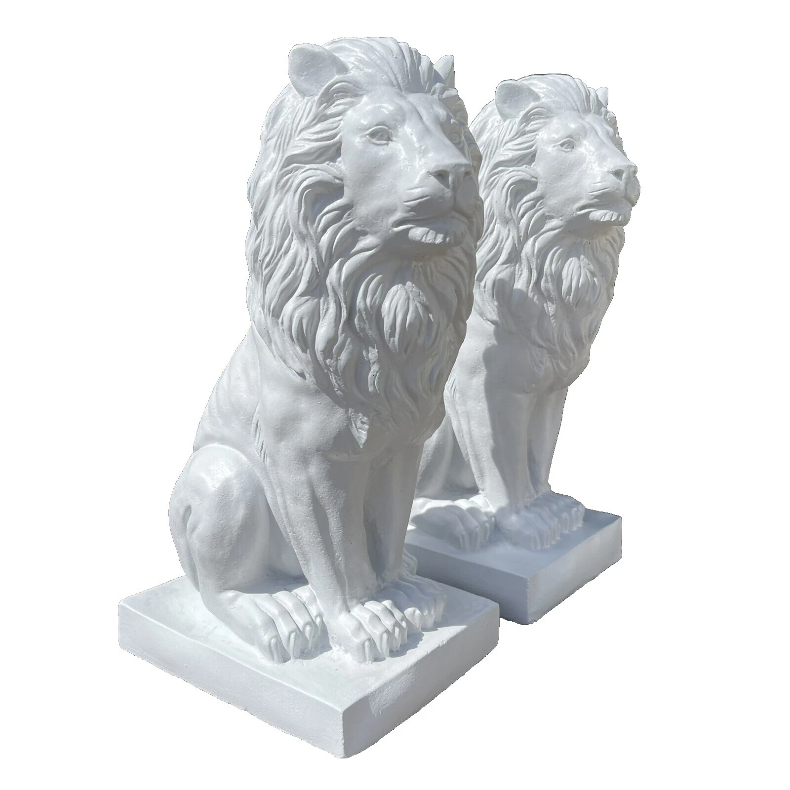 Lion Stone Medium Outdoor Ornaments & Statues