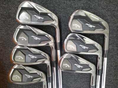 Callaway] APEX PRO smoke 2019 Iron Set 7pcs 4-5-6-7-8-9+Pw Elevate
