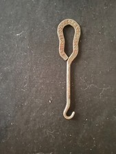 Button Hook, Brass, Endicott Johnson 1930s