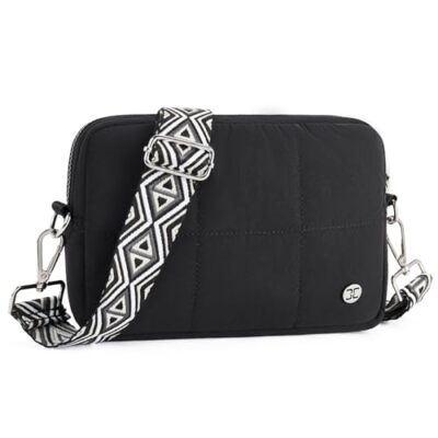 Crossbody Bags for Women Cross Body Purse with Guitar Strap Lightweight handbag