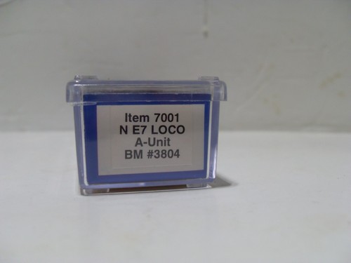 LL N scale E7 Boston Maine Engine 3804 Locomotive A Unit 7001 NEW IN CASE - Picture 5 of 5