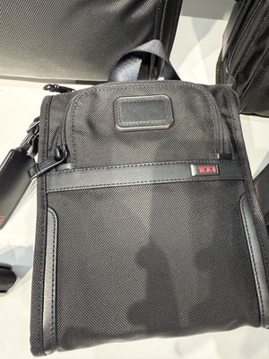 NEW Tumi ALPHA 9.5  FXT Ballistic Nylon POCKET BAG SMALL Sling Crossbody - BLACK